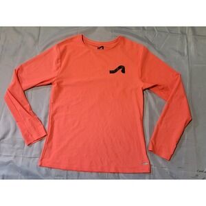 Surf Style Sun Protection UPF 60+ Womens Long Sleeve Size L Neon Pink‎